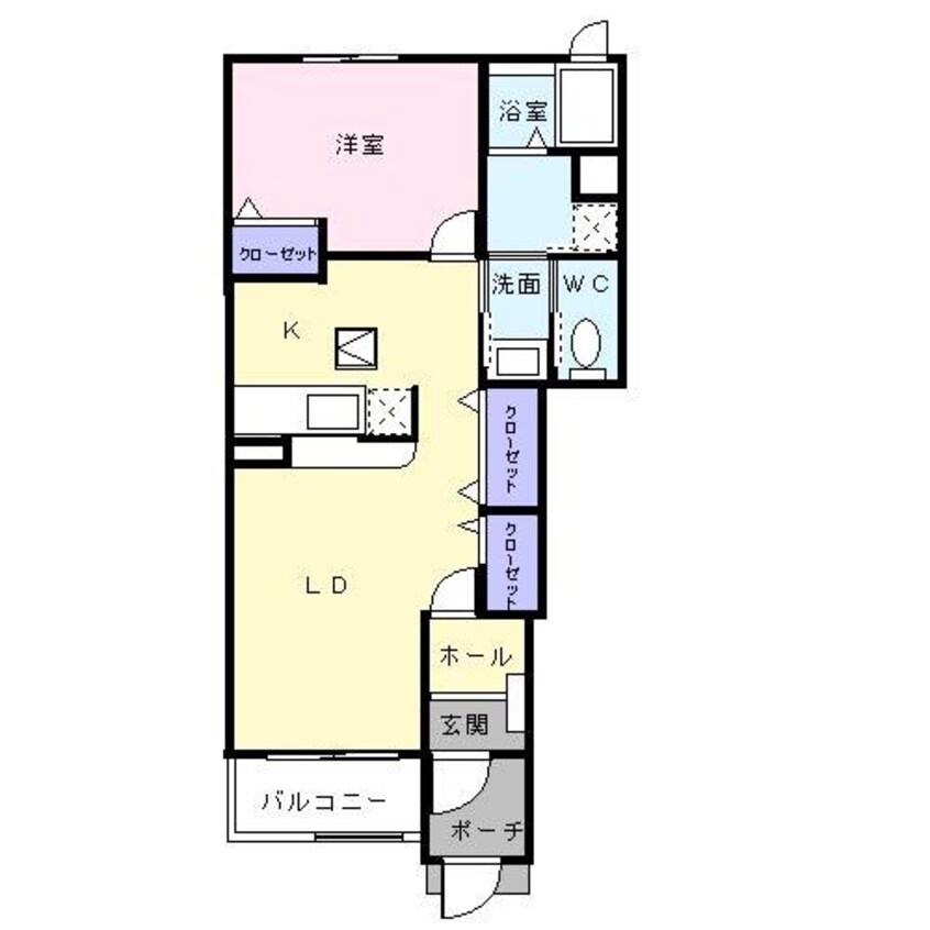 間取図 ガーデンヒルズＢ