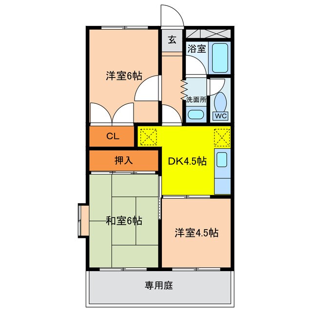 間取り図 コスミオンアリベ