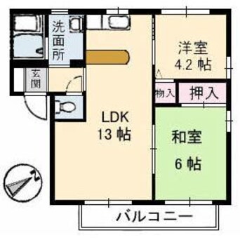 間取図 ファミール山門