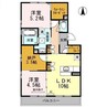 アーバン黒石 2LDKの間取り