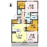 アーバン黒石 2LDK+Sの間取り