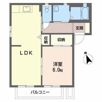 間取図 シャーメゾン東小羽山