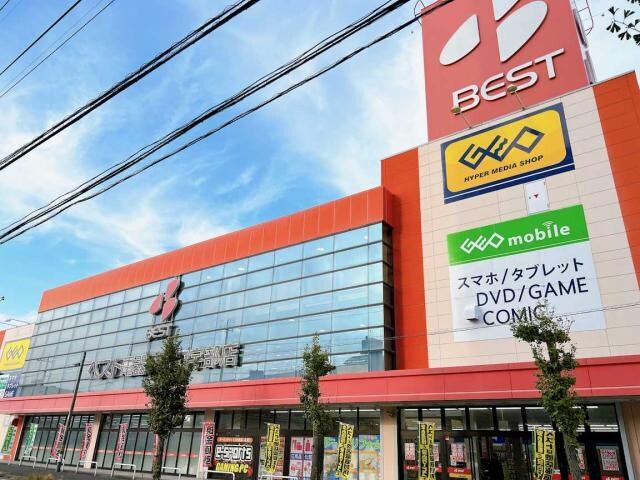 ベスト電器山口宇部店(電気量販店/ホームセンター)まで1033m コートタウン錦