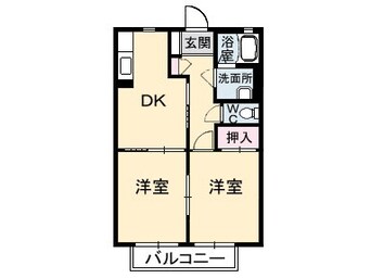 間取図 シャーメゾンきらら　Ａ・Ｂ棟