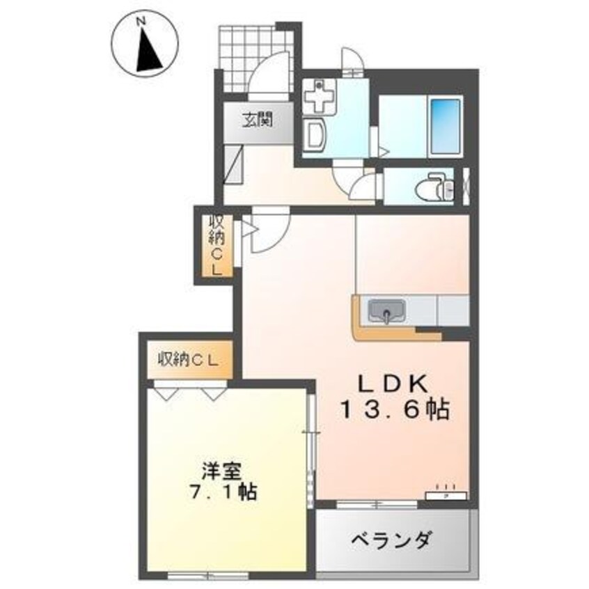 間取図 リヴィエーラ