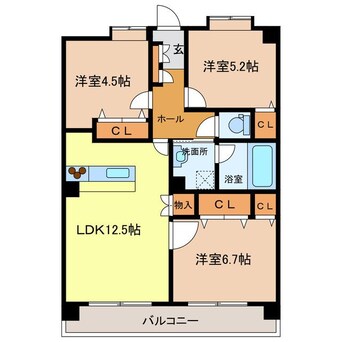 間取図 際波フォレストヒルズ