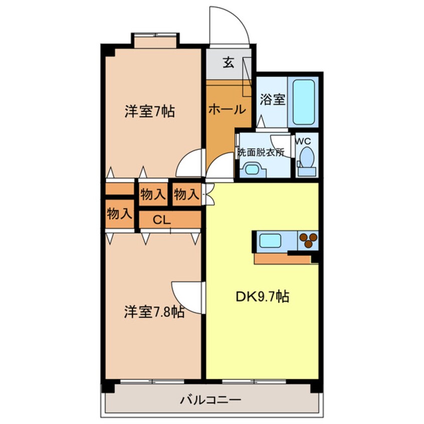 間取図 際波フォレストヒルズ