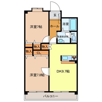 間取図 際波フォレストヒルズ