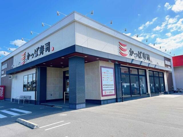 かっぱ寿司宇部店(その他飲食（ファミレスなど）)まで439m 福荘アパート
