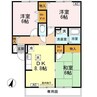 グランシャリオ 3DKの間取り