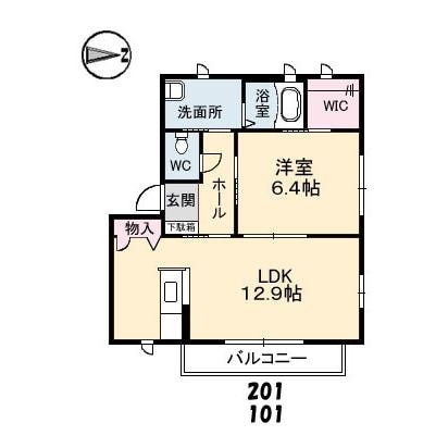 間取り図 シャーメゾン　ファシル