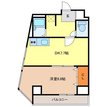 間取図 アビリティ常藤町