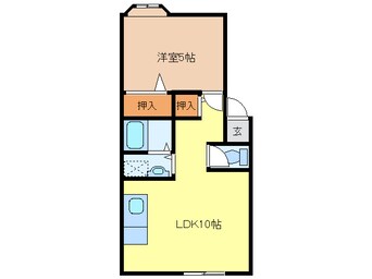 間取図 セジュールボード