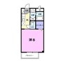 マインハウス 1Kの間取り