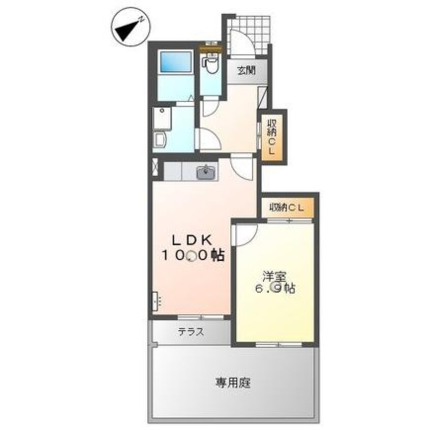 間取図 パストラル・結