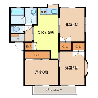 間取図 ハイムルーラルⅠ