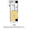 ミレーユ・ステディア 1Kの間取り
