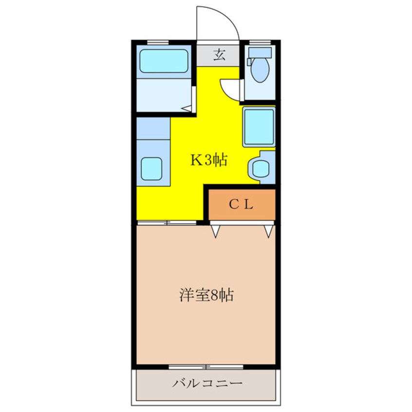 間取図 富士ハイツＳ