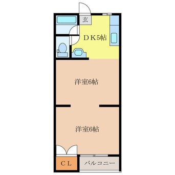 間取図 コーポドリームⅠ