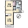 シャーメゾン小串 1LDKの間取り