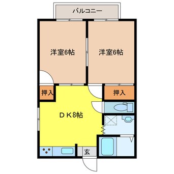 間取図 ガロピーヌ