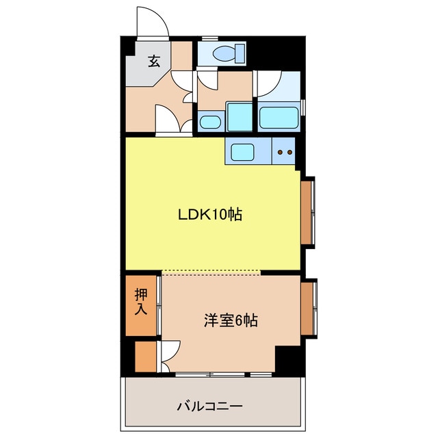 間取り図 第2エステート・ミト　Ｄ棟
