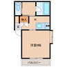 メゾングレイ 1Kの間取り
