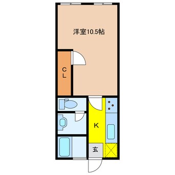 間取図 西日本ハイツ