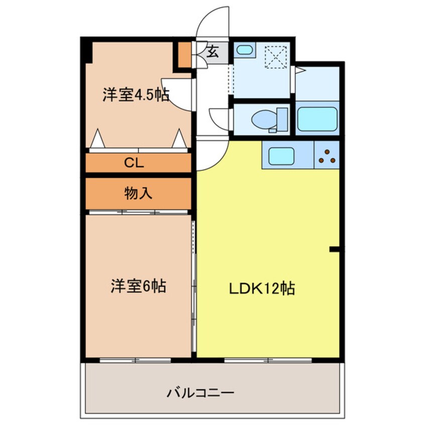 間取図 ウベマンション