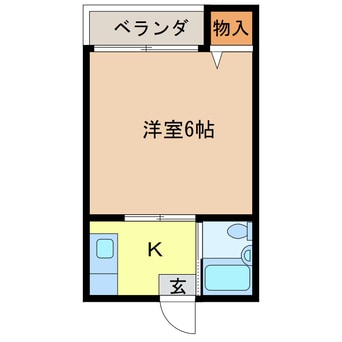 間取図 スカイハイツ（中尾）