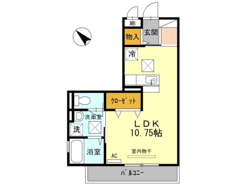 間取図 アドラーブル