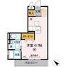アドラーブル 1Rの間取り