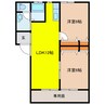 ペンギン村 2LDKの間取り