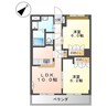 グランドール 2LDKの間取り
