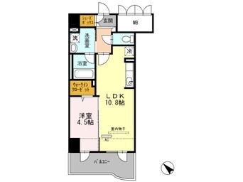 間取図 セントラルコートＵ