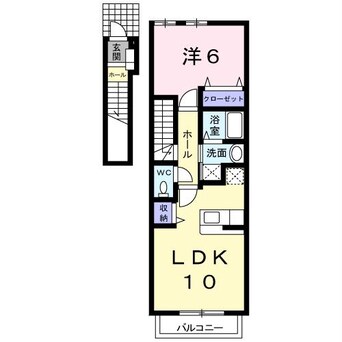 間取図 ラスミンコンドＡ