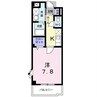 フェルマータ 1Kの間取り