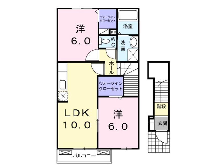 間取図 セレノ吉田