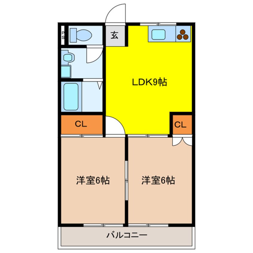 間取図 光ハイツ