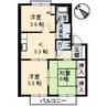 フレグランス床波St 3Kの間取り