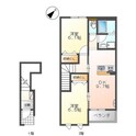 グランダー江頭の間取図