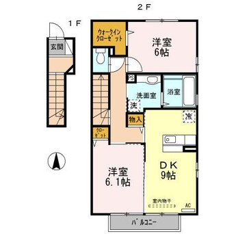 間取図 ダルメシアン　ハウス