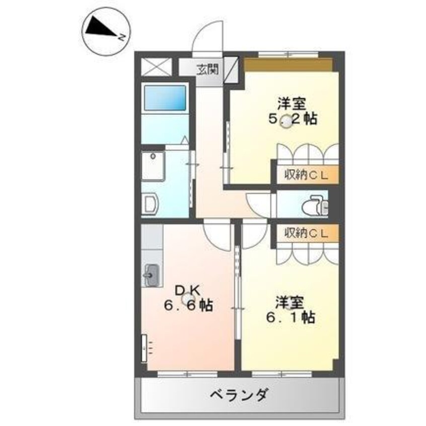 間取図 サンコート・タカオ