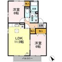 インペリアル神原の間取図