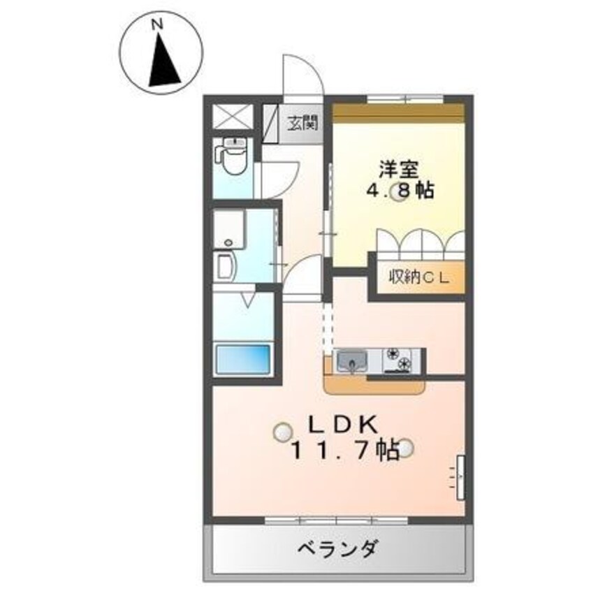 間取図 エル・グレイス