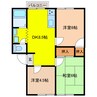 ファミール恵Ⅰ・Ⅱ 3DKの間取り