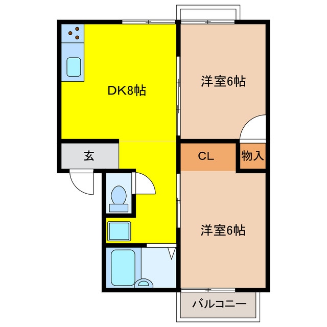 間取り図 ファミール恵Ⅰ・Ⅱ