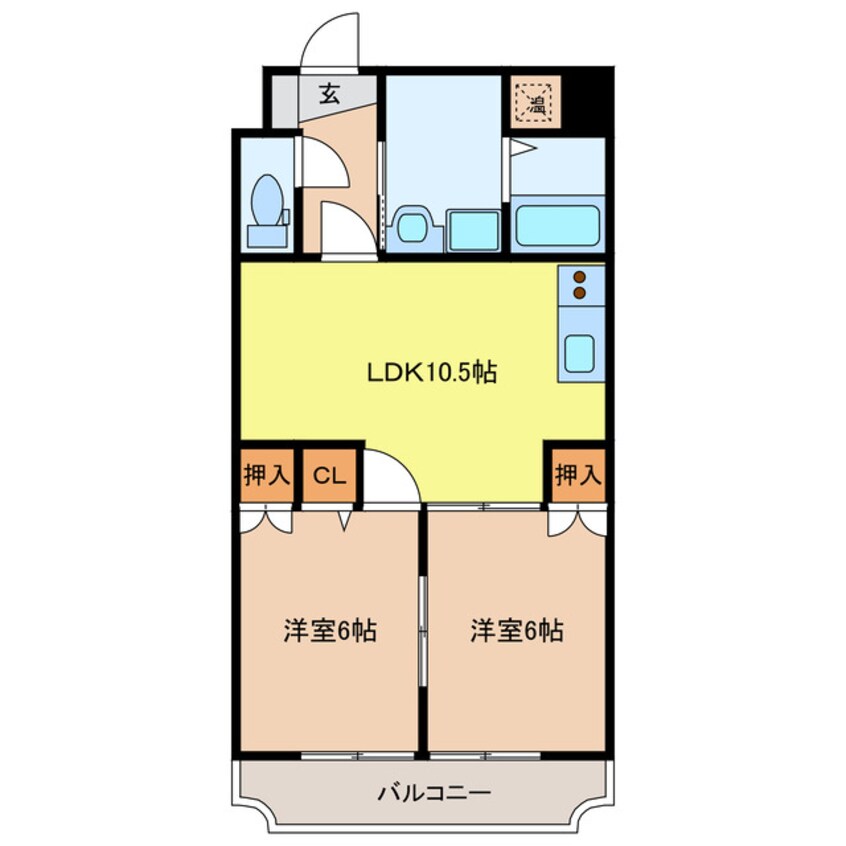 間取図 アビリティ東新川