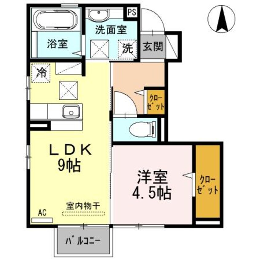 間取図 カーサ　フェリーチェ