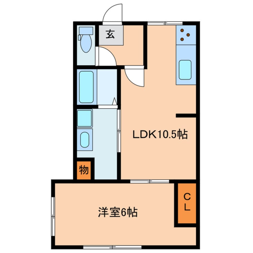 間取図 西喜荘